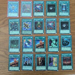 Lot of 20 Assorted YuGiOh Cards - Pokemon and Dungeons & Dragons Fans